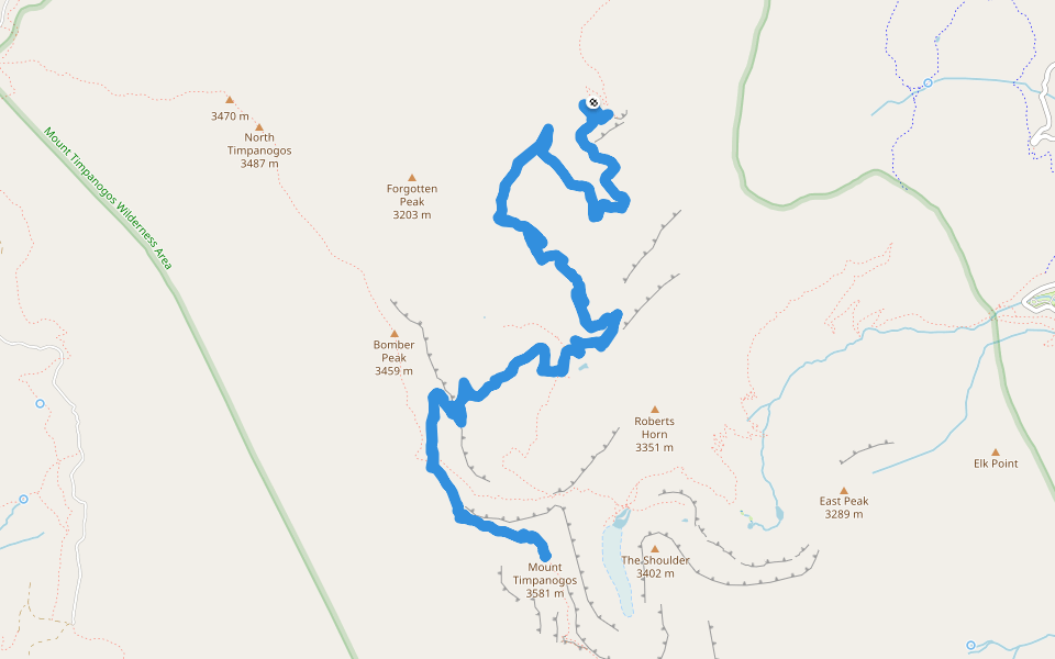 Mount Timpanogos Wilderness Area - Timpanogos Summit Trail #054