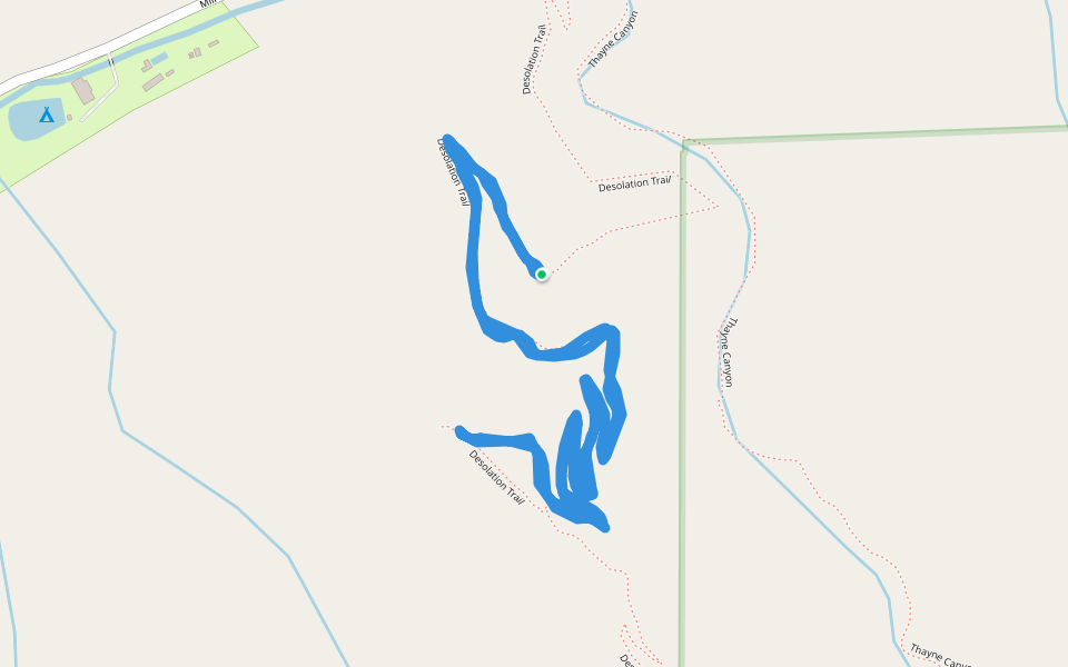 desolation trail map