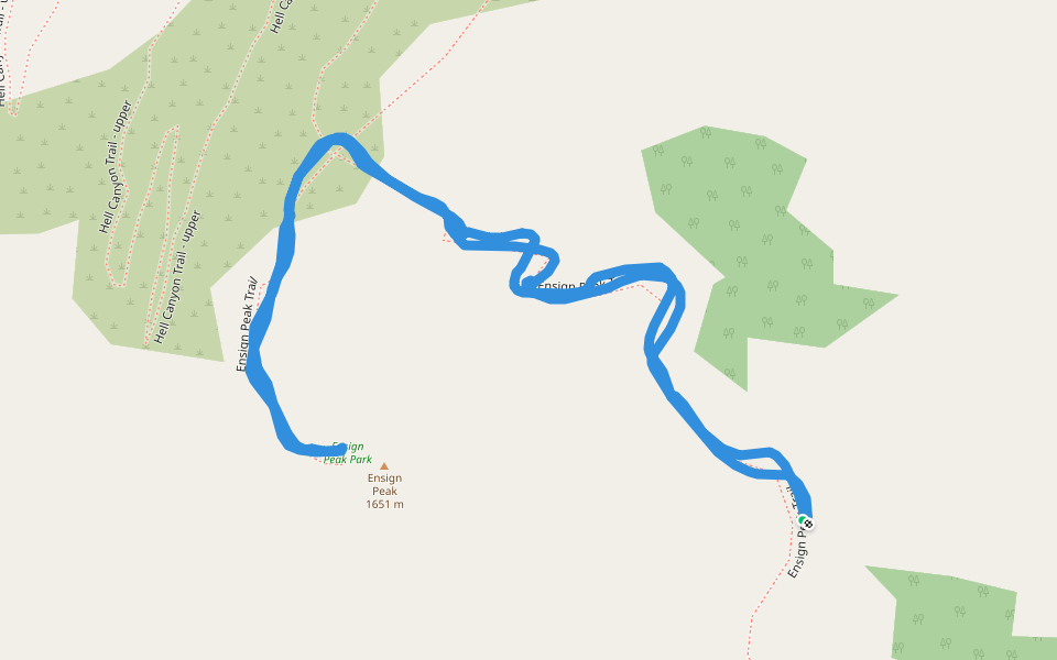 Ensign Peak Open State - Ensign Peak Trail