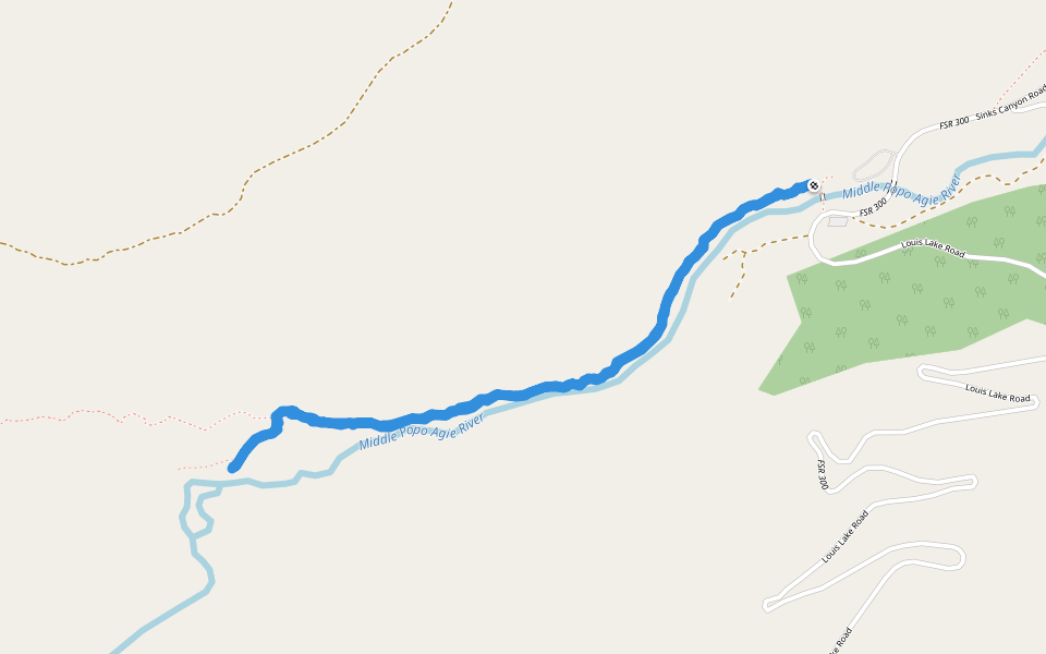 Middle Popo Agie River