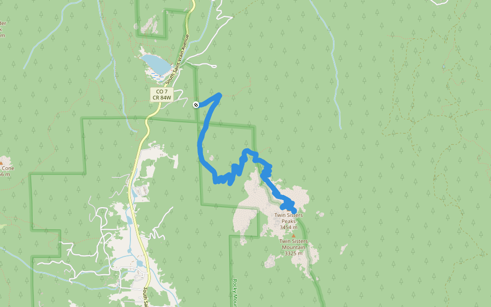 Rocky Mountain National Park - Twin Sisters Trail