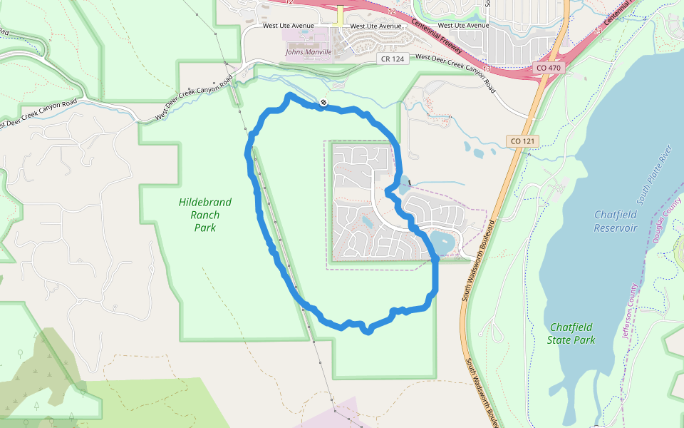 Hildebrand Ranch Park Walking and Running Littleton, Colorado, USA