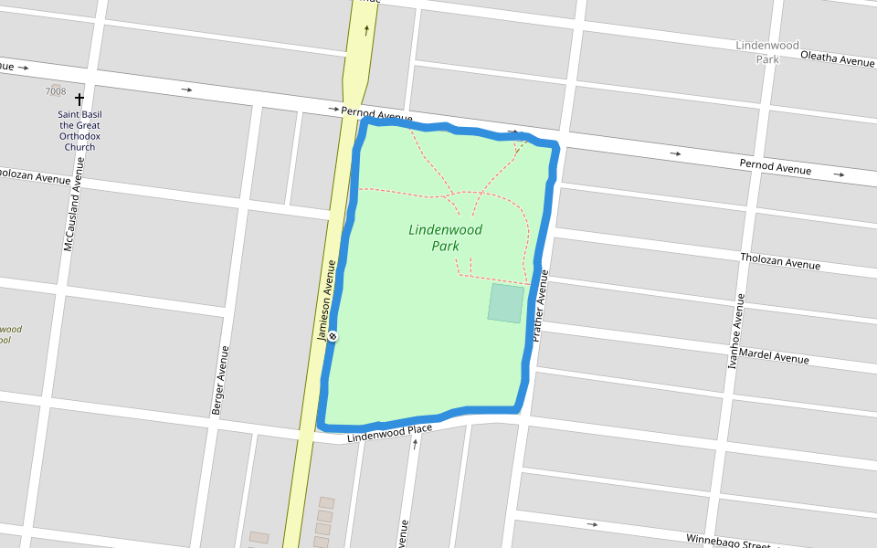 Lindenwood Park Walking and Running St. Louis, Missouri, USA Pacer