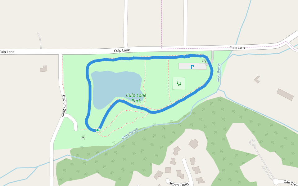 Culp Lane Park Walking and Running Bethalto, Illinois, USA Pacer