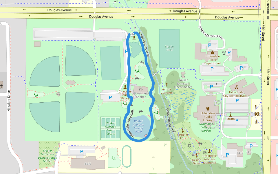 Walker Johnston Park Urbandale, Iowa, USA Pacer