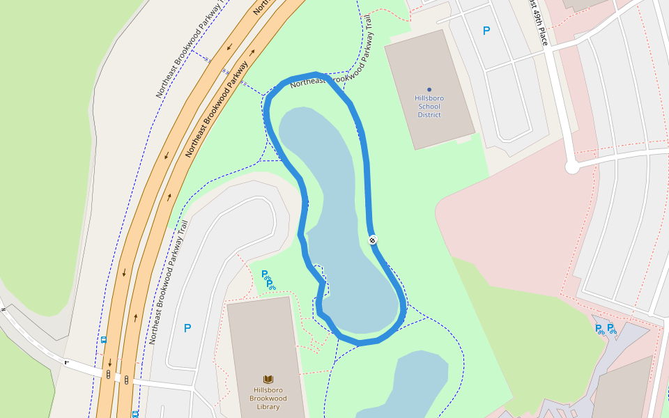 Northeast Brookwood Parkway Trail