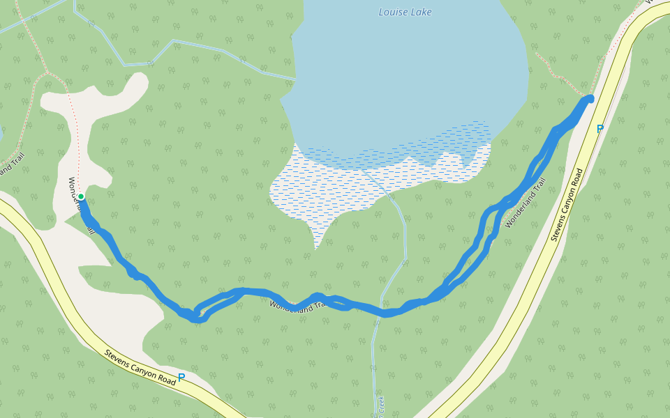 Wonderland Trail Hiking Packwood, Washington, USA Pacer