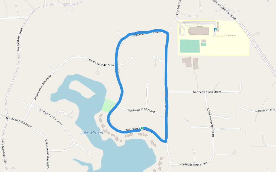 Lake Marcel Walking And Running Trail Carnation, Washington, USA Pacer