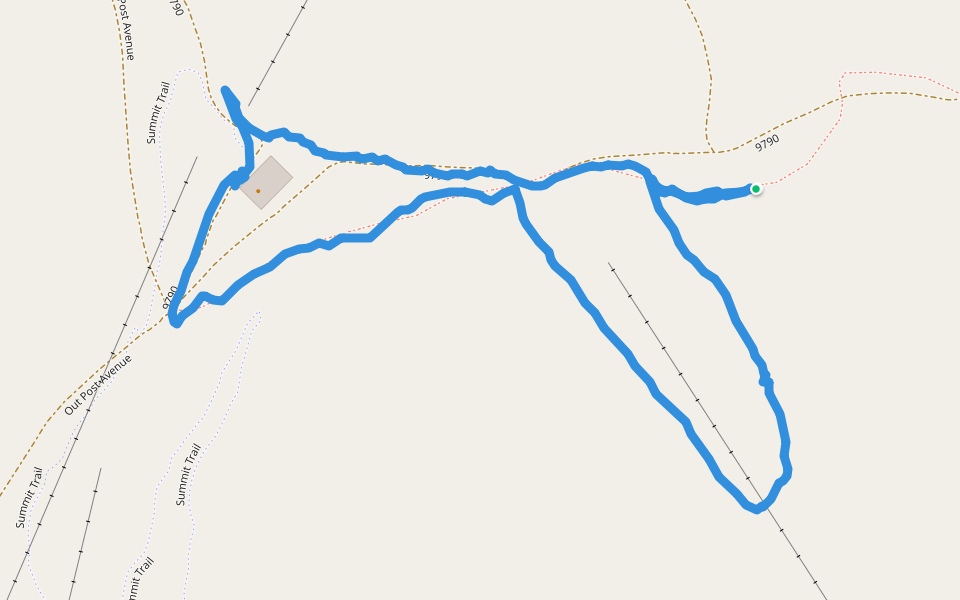 9790 Hiking Trail Whitefish, Montana, USA Pacer