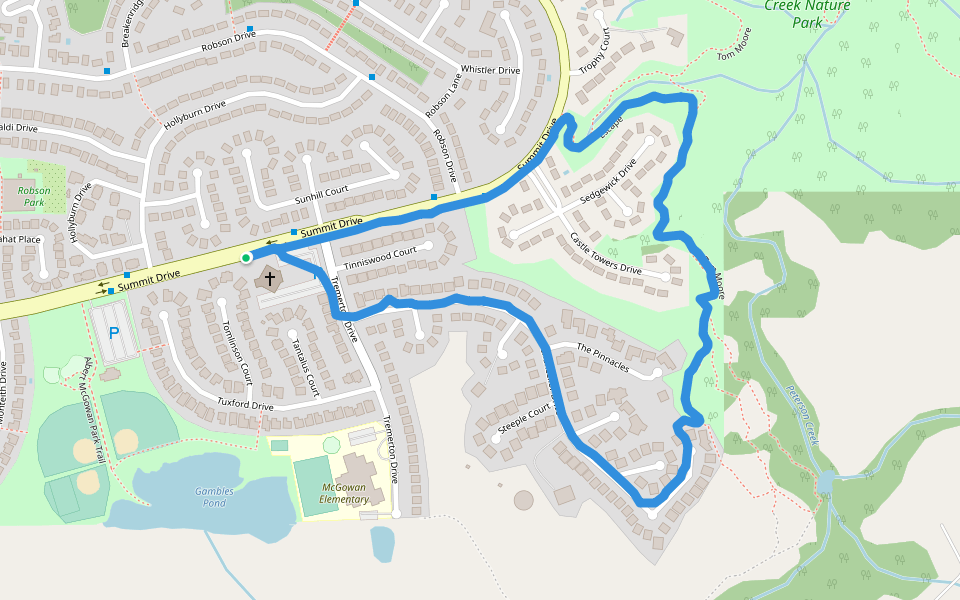 Peterson Creek Nature Park - Tom Moore