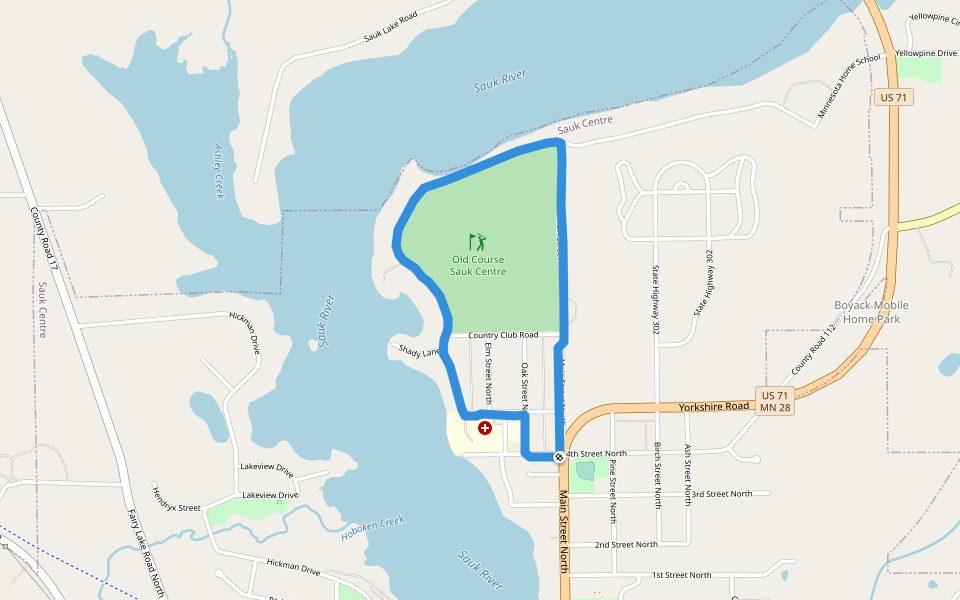 Sauk Lake Walking And Running Trail Pacer