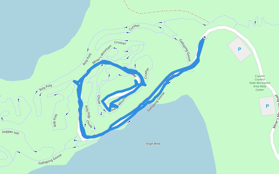 Miner's Mountain Road