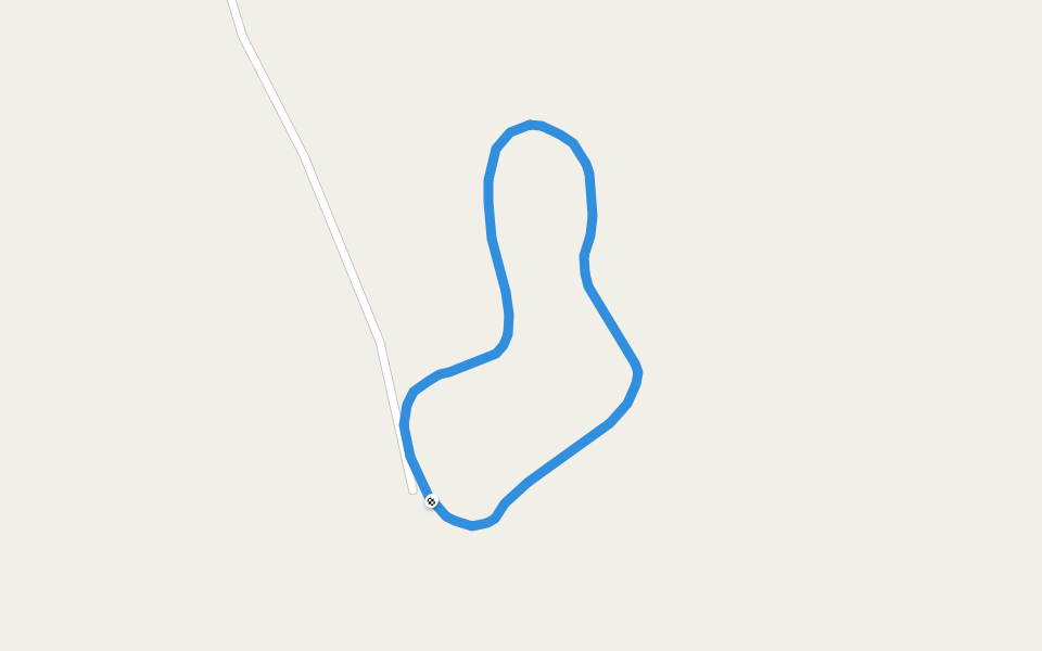 Reserva de la Biosfera Trifinio walking route map in Esquipulas