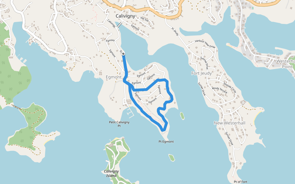 Egmont Hiking Trail Grenada Pacer