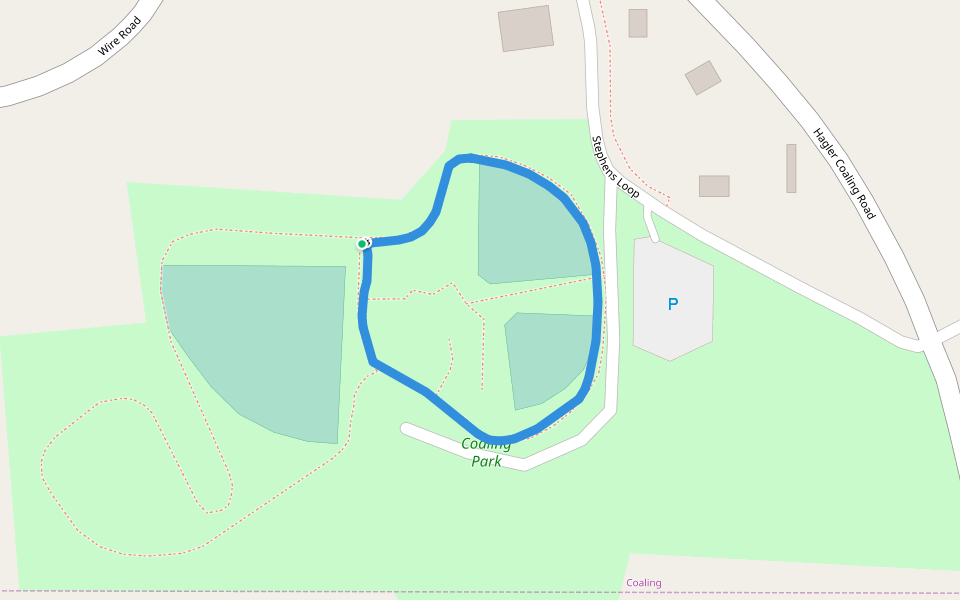 Coaling Park Walking and Running Cottondale, Alabama, USA Pacer