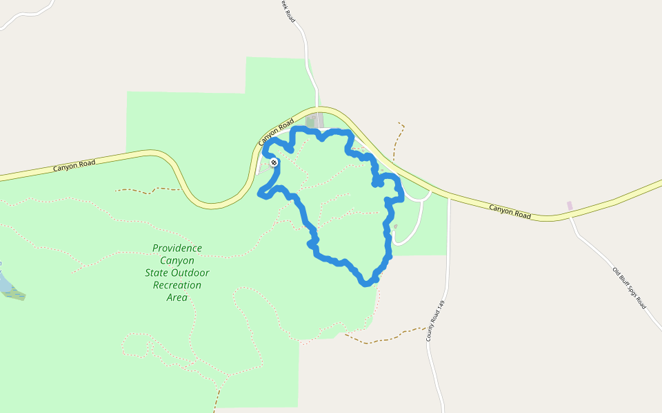 Providence Canyon State Outdoor Recreation Area In Georgia Walking Map Djew7 20200225 3 