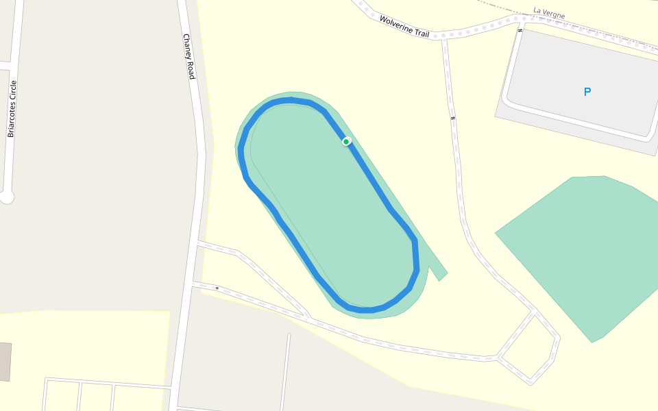 LHS walking route map in La Vergne