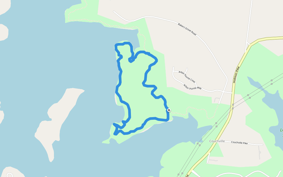 ロングハンター州立公園 散歩道 Hermitage テネシー州 米国 Pacer