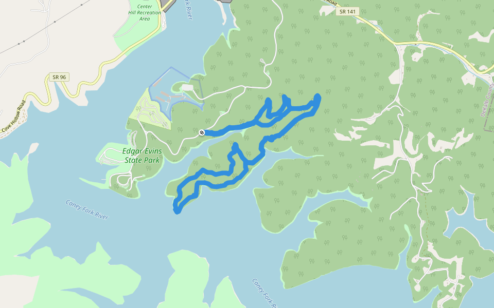 Clayborn Millennium and Merritt Ridge Trailhead - Jack Clayborn Millennium Trail Loop