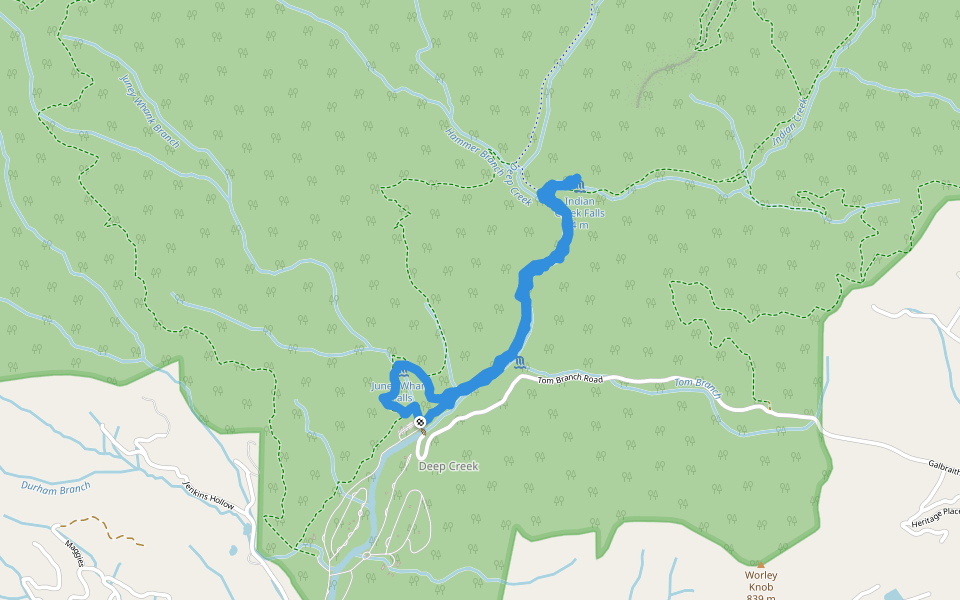 Great Smoky Mountains National Park - Deep Creek Trail