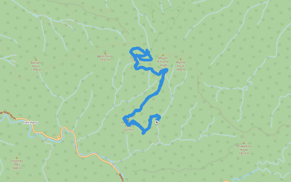 Great Smoky Mountains National Park - Alum Cave Trail