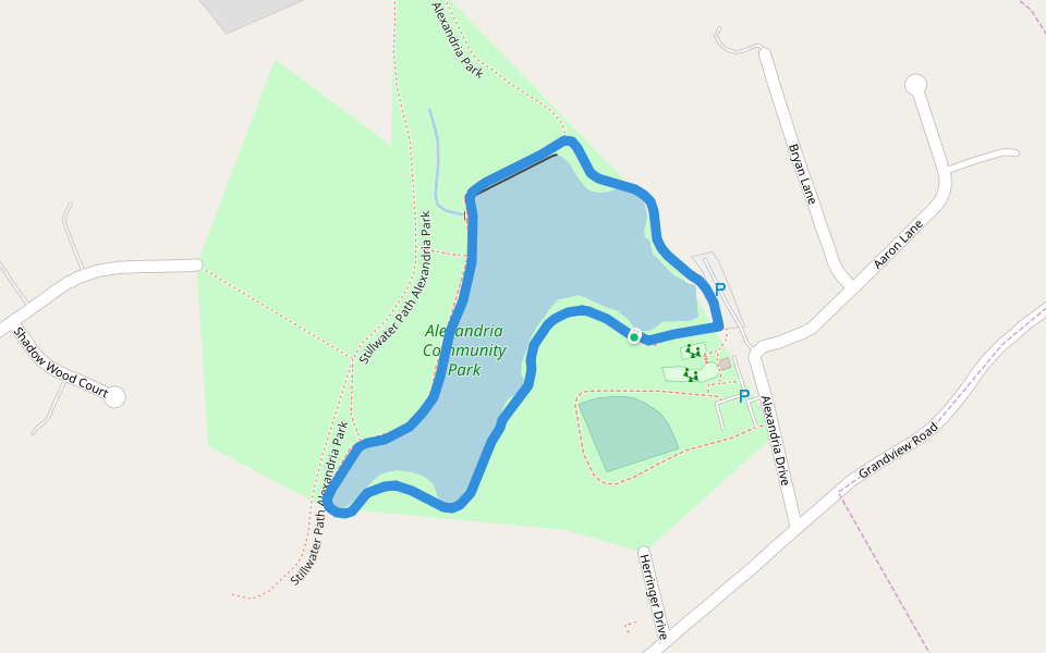 Alexandria Community Park Walking and Running Kentucky, USA Pacer