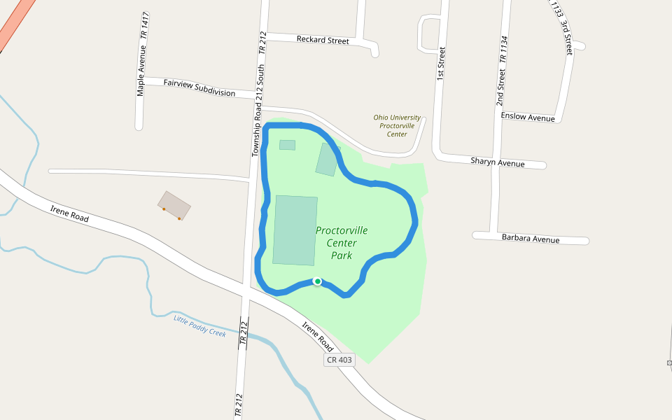 Ohio University Proctorville Center Walking And Running Trail USA Pacer