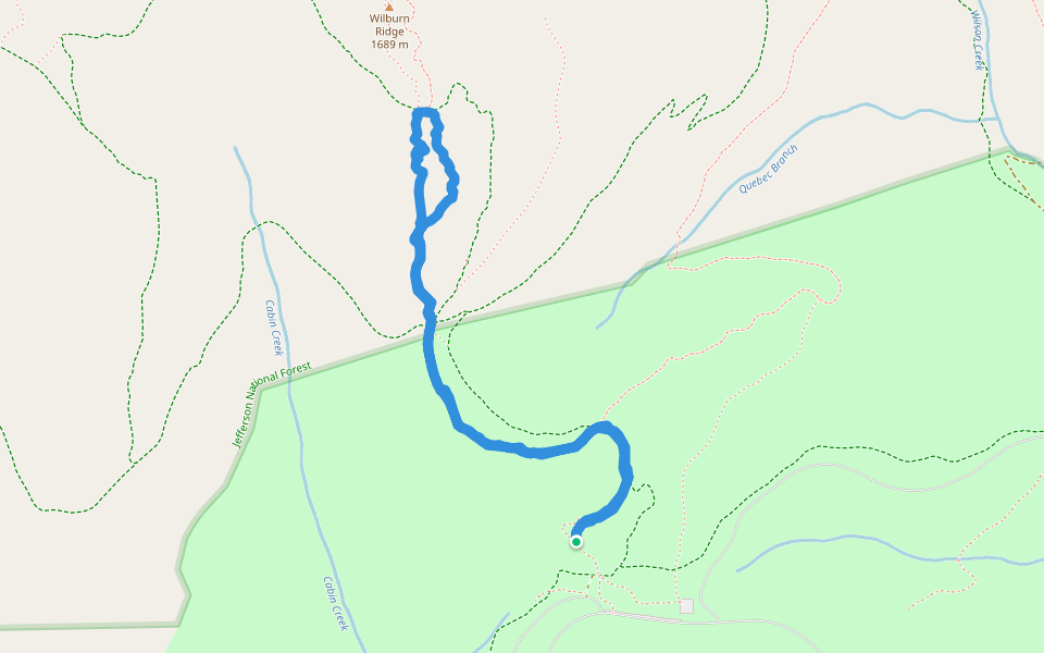 Grayson Highlands State Park Appalachian Trail Hiking Mouth of