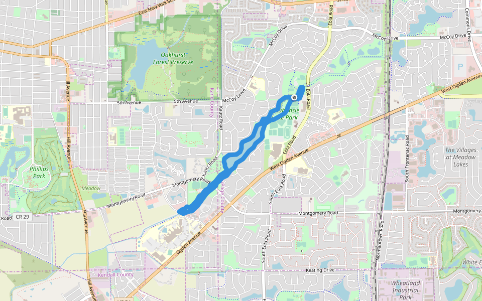 Waubonsie Lake Park Larger Loop