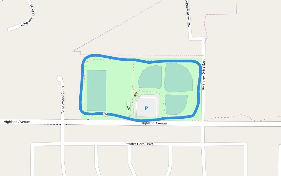 Presidential Park Walking and Running Algonquin, Illinois, USA Pacer