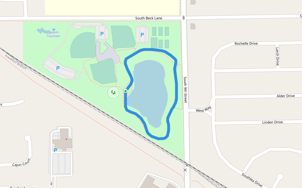 Armstrong Park Walking and Running Lafayette, Indiana, USA Pacer