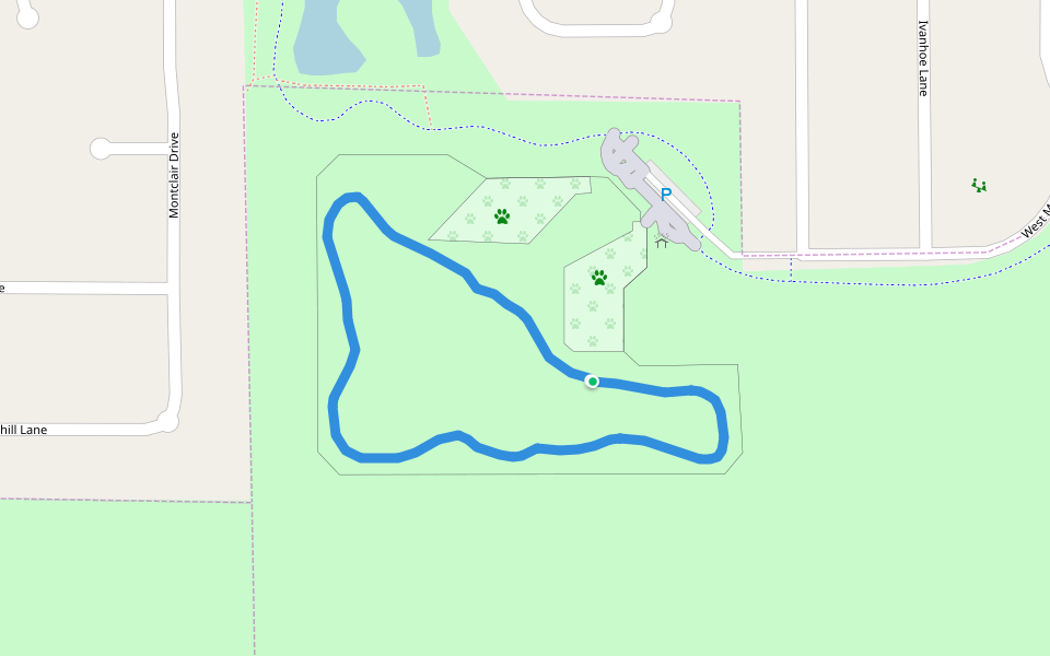 Hoffman Park Walking and Running Cary, Illinois, USA Pacer