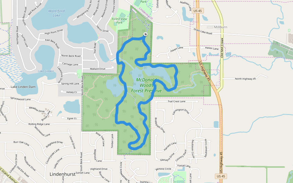 McDonald Woods Forest Preserve