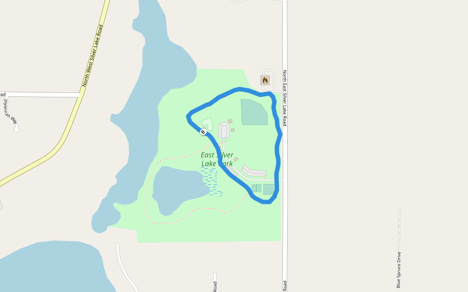 East Silver Lake Park Walking and Running Traverse City, Michigan