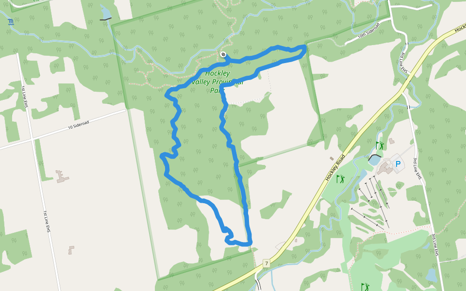 Hockley Valley Provincial Park - Bruce Trail - Tom East Side Trail