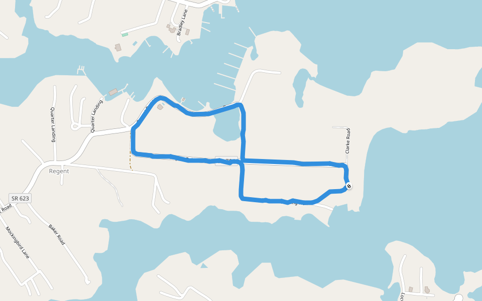 Rigent Road Regent Point Drive Walking and Running Topping