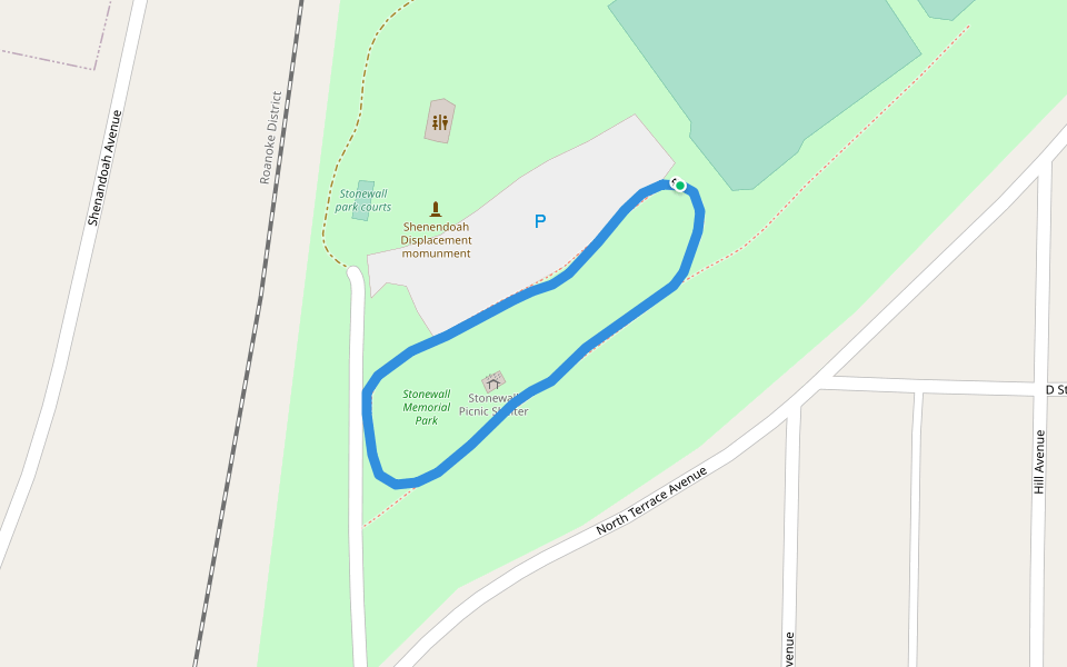 Stonewall park courts