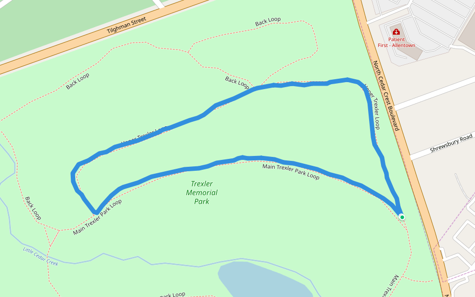 Trexler Memorial Park Walking and Running Allentown, Pennsylvania