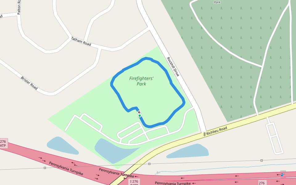 Firefighters' Park Walking and Running Bensalem Township