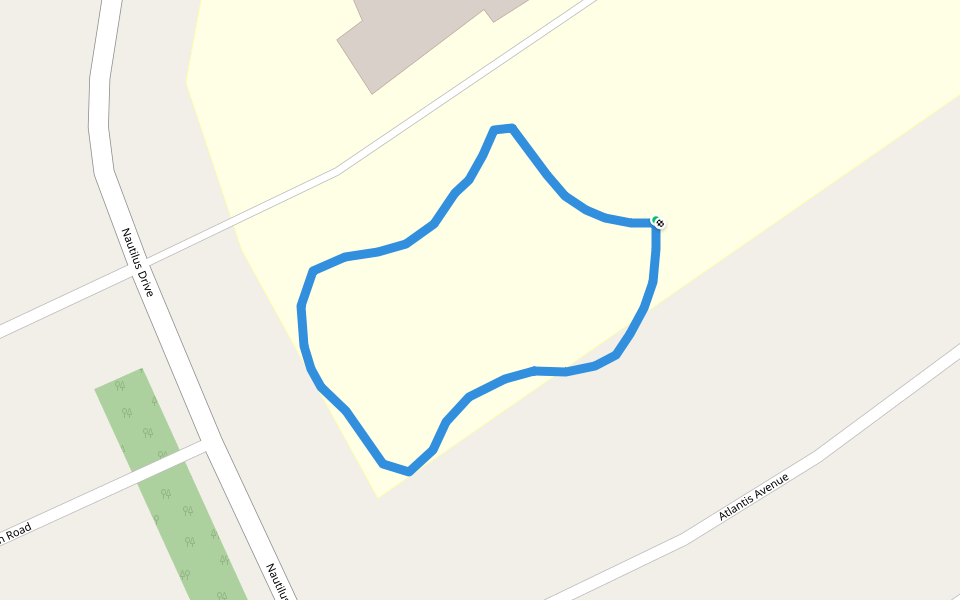 Pinelands National Reserve walking route map in Stafford Township