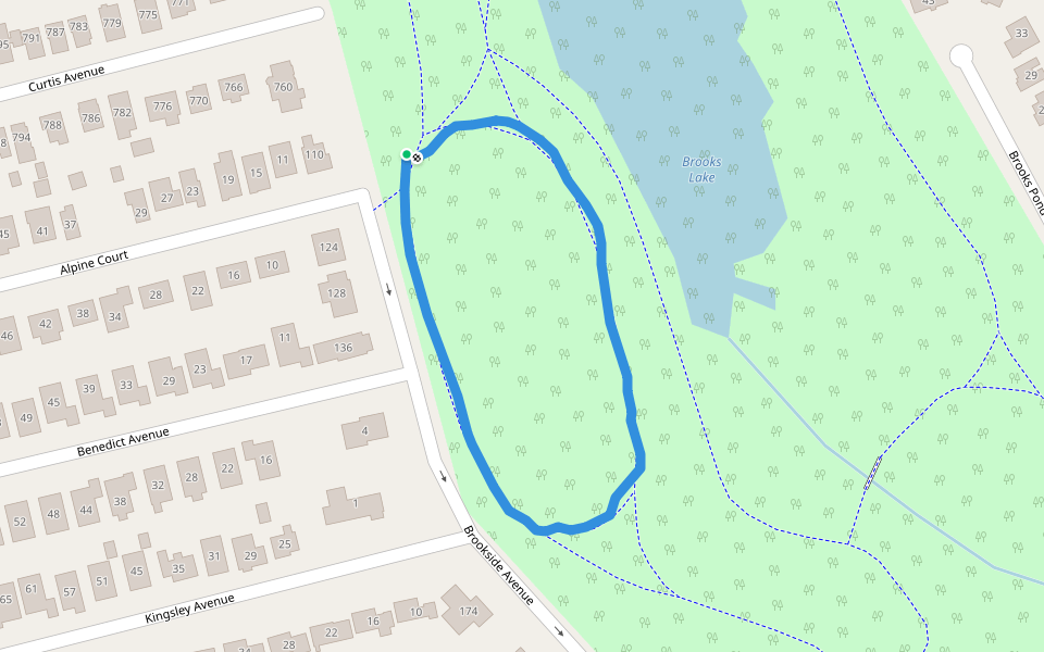 Clove Lakes Park Walking and Running New York Pacer