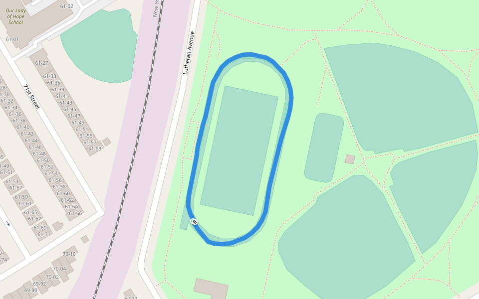 Juniper Valley Park Map Juniper Valley Park Running Track - New York City, New York, Usa | Pacer