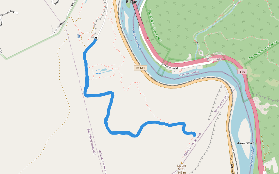 Delaware Water Gap National Recreation Area - Lake Road