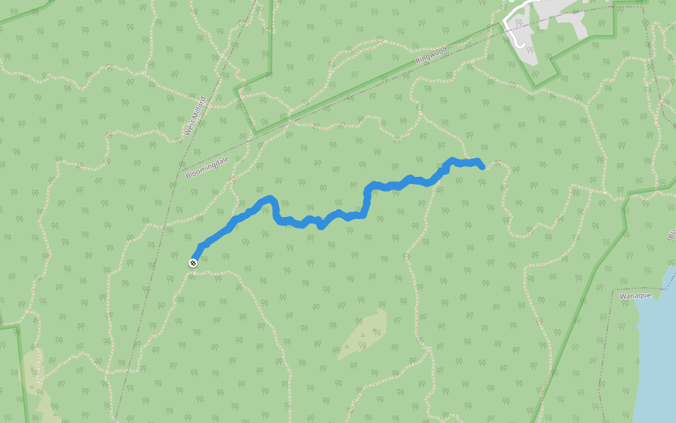 Wyanokie High Point - Outlaw Trail (Orange)