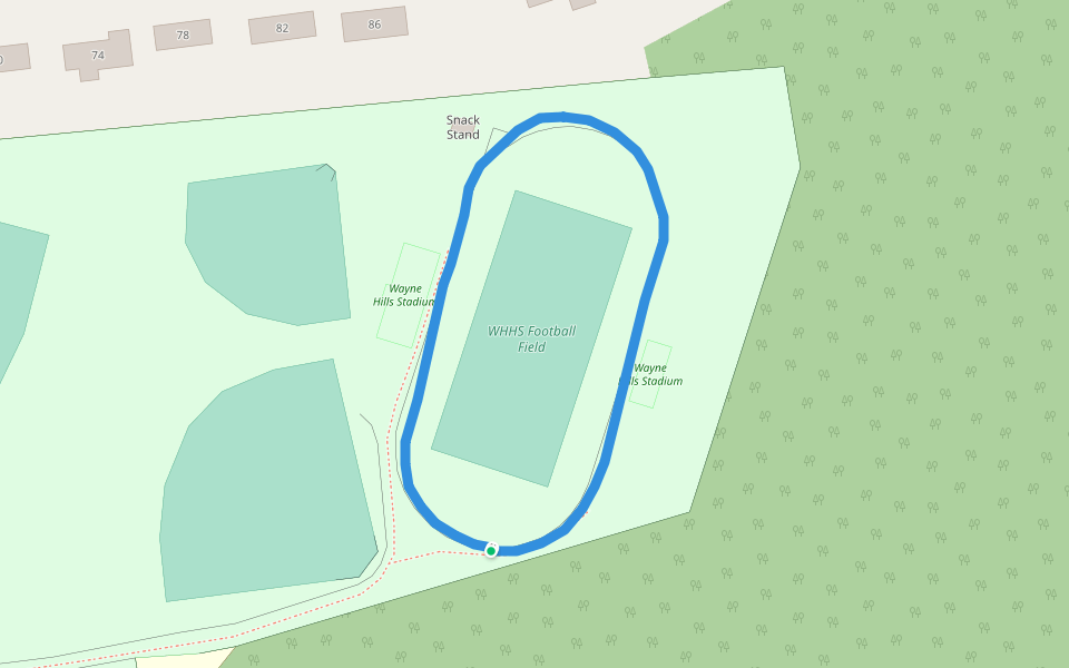 Wayne Hills High school track