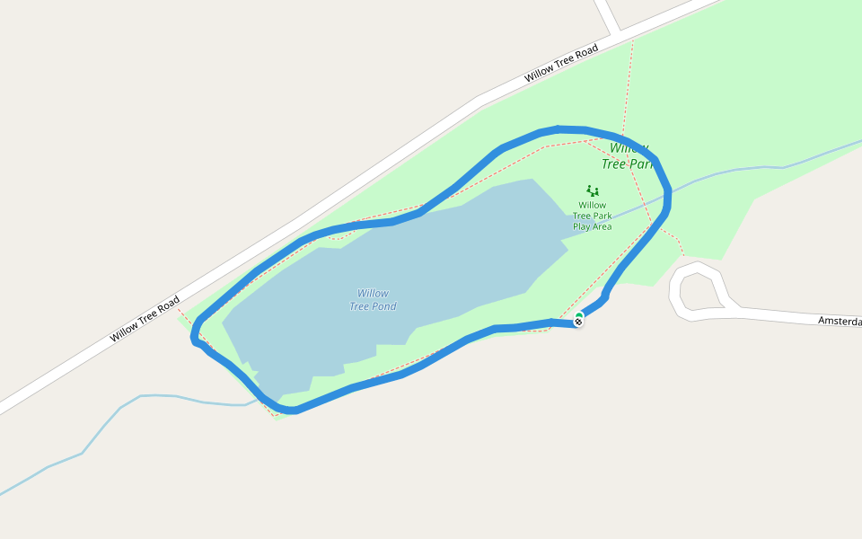 Willow Tree Pond Walking And Running Trail Monsey, New York, USA Pacer