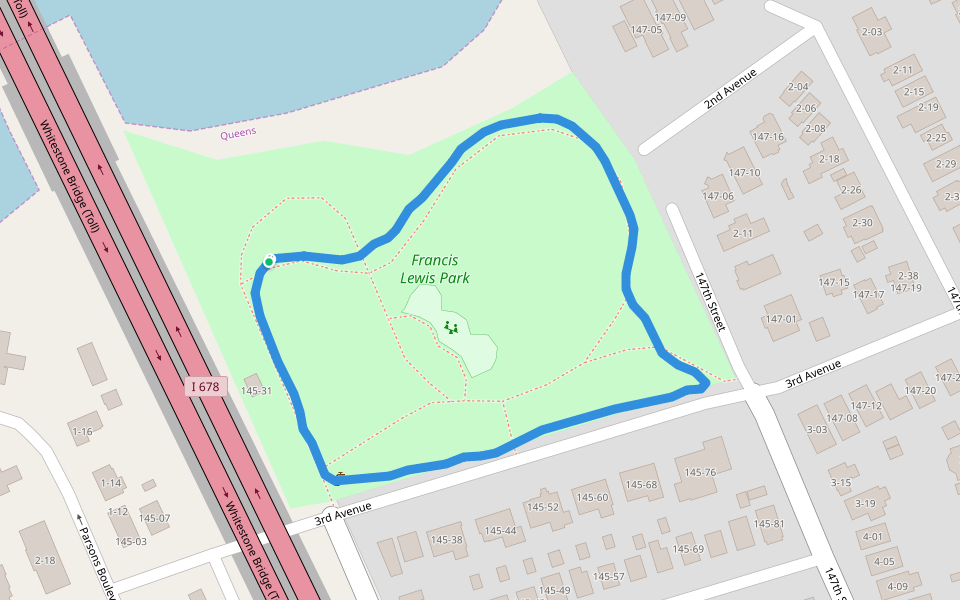 Francis Lewis Park Walking and Running New York City, New York, USA