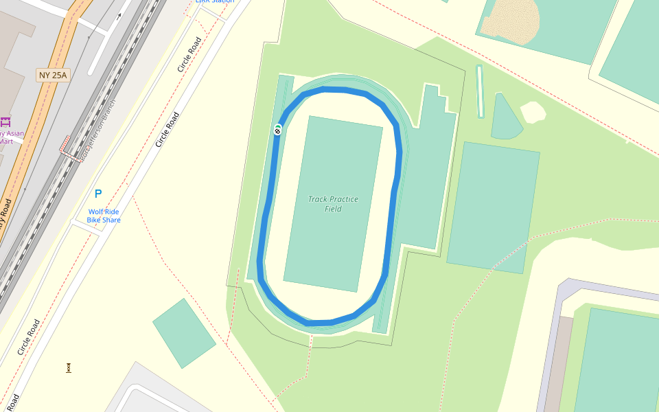 Track Practice Field