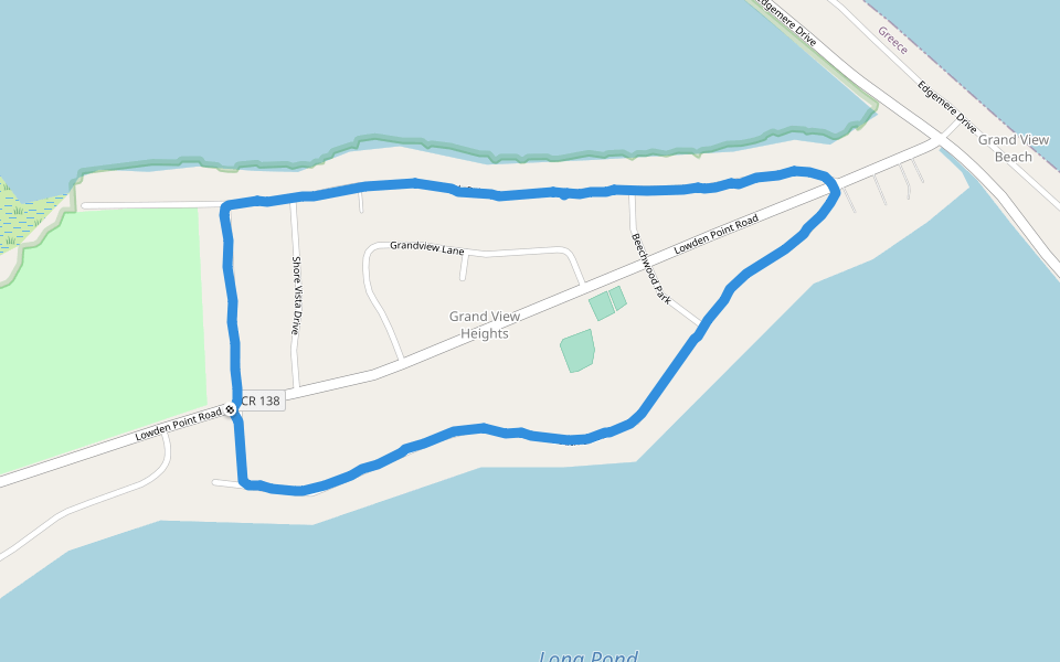 Braddock Bay Park Walking and Running Pacer