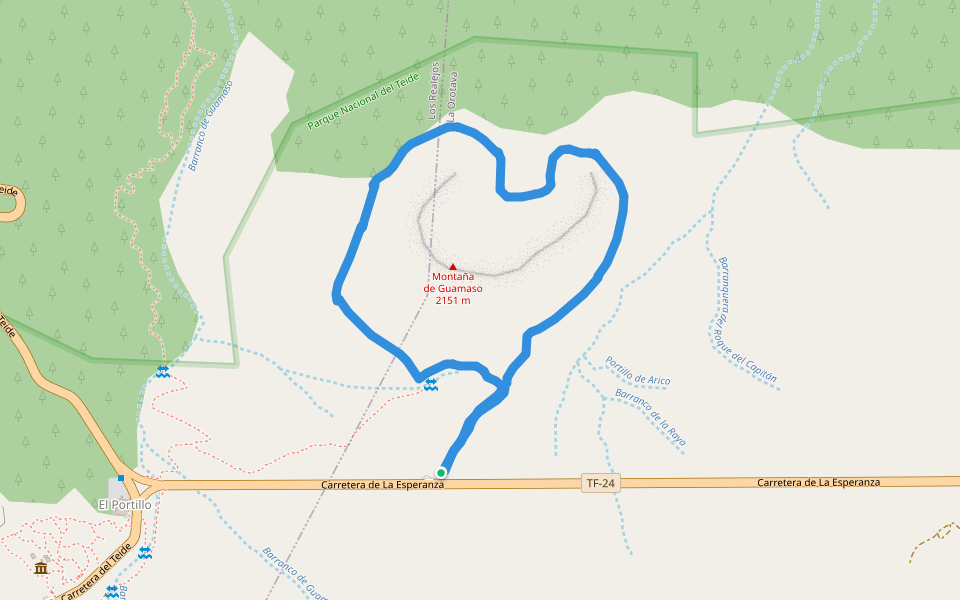 Montaña de Guamaso